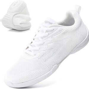 Youth Cheerleading Shoes Synthetic Lightweight Antislip Support Training Sneaker